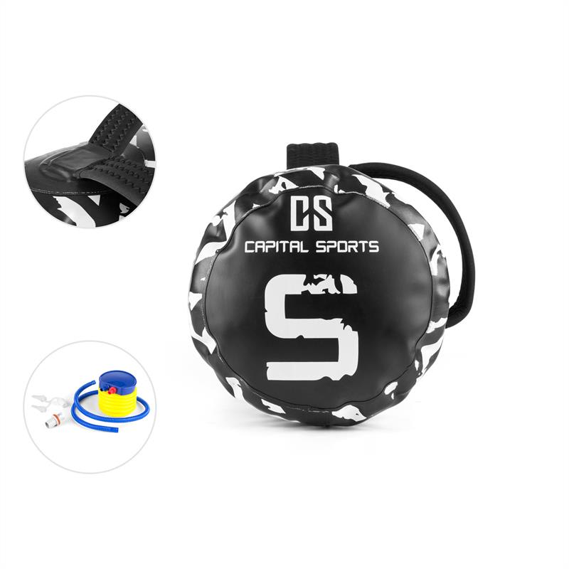 Capital Sports Hydropow, záťažové vrece, aqua bag, veľkosť S, 40 l, 85 x 25 cm, vinyl – Obrázok 2