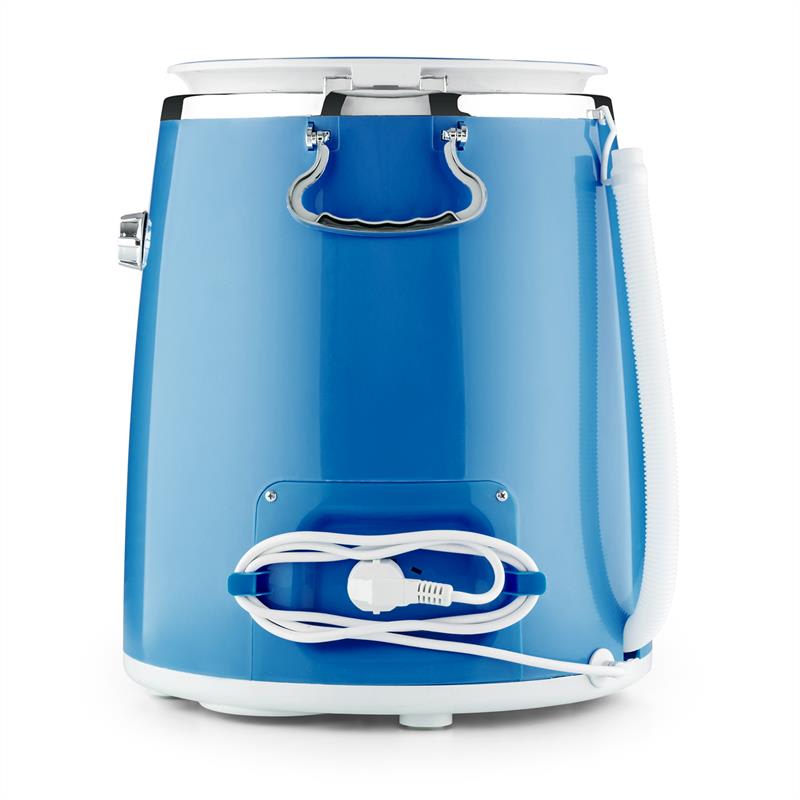 OneConcept Ecowash-Pico, modrá, mini práčka, funkcia žmýkania, 3,5 kg, 260 W