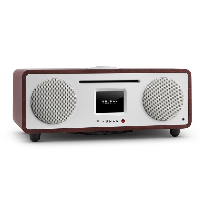 Numan Two, wenge, 2.1 internetové rádio, CD, 30 W, bluetooth, Spotify Connect