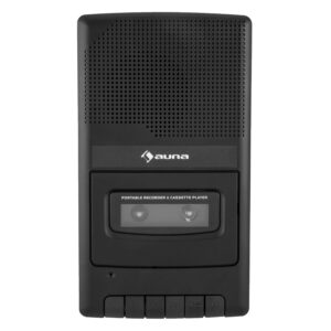 Auna RQ-132, kazetový magnetofón, diktafón, kazety, rekordér, mikrofón