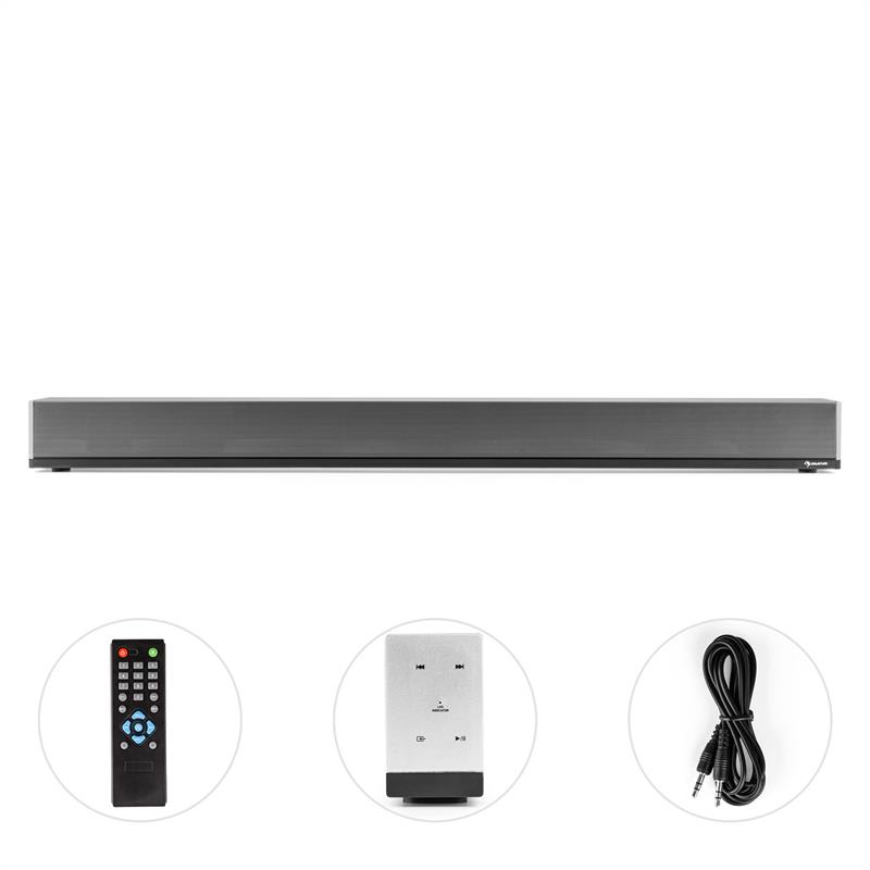 Auna Areal Bar 950, soundbar, subwoofer, 140 W, BT, USB, MP3, optický digitálny vstup – Obrázok 2