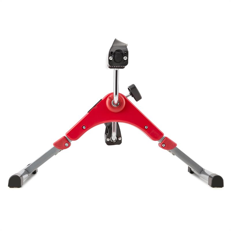 KLARFIT Continus Pro Mini Bike, pedálový prístroj na cvičenie, displej, sklápací, červená farba – Obrázok 2