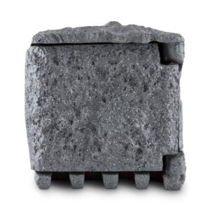 Waldbeck Power Rock, záhradná zásuvka, 4-itý rozdeľovač, 5 m, skala, tmavosivá