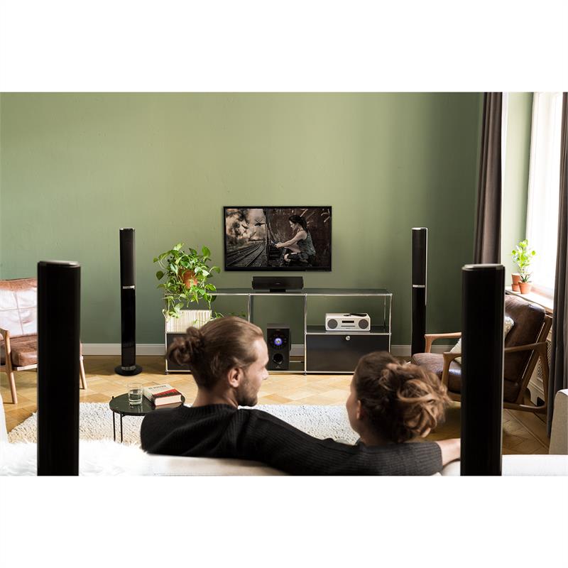 Auna Areal 652 5.1-kanálový surround systém 145W RMS bluetooth USB SD AUX
