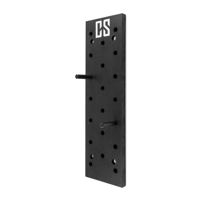 Capital Sports Pegstar Pegboard, doska na zhyby, 102 x 30 x 3,8 cm, čierna – Obrázok 4