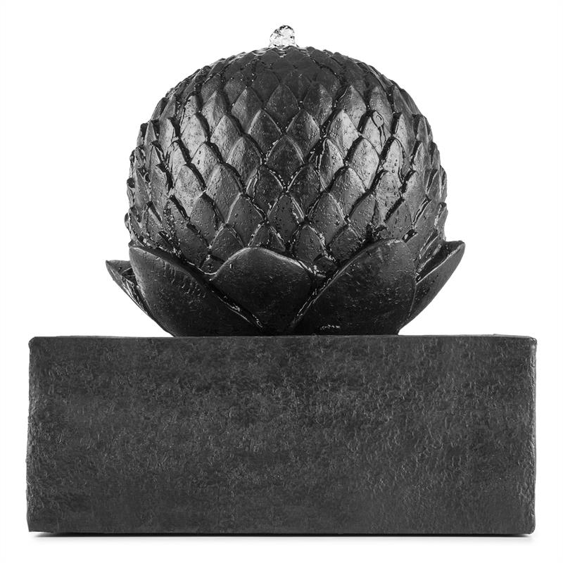 Blumfeldt Zen Garden, solárna fontána, záhradná, 2 W, vzhľad bazaltu