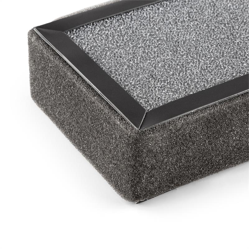 Klarstein Tramontana HEPA náhradný filter, príslušenstvo k vzduchovému čističu 10x21 cm – Obrázok 3