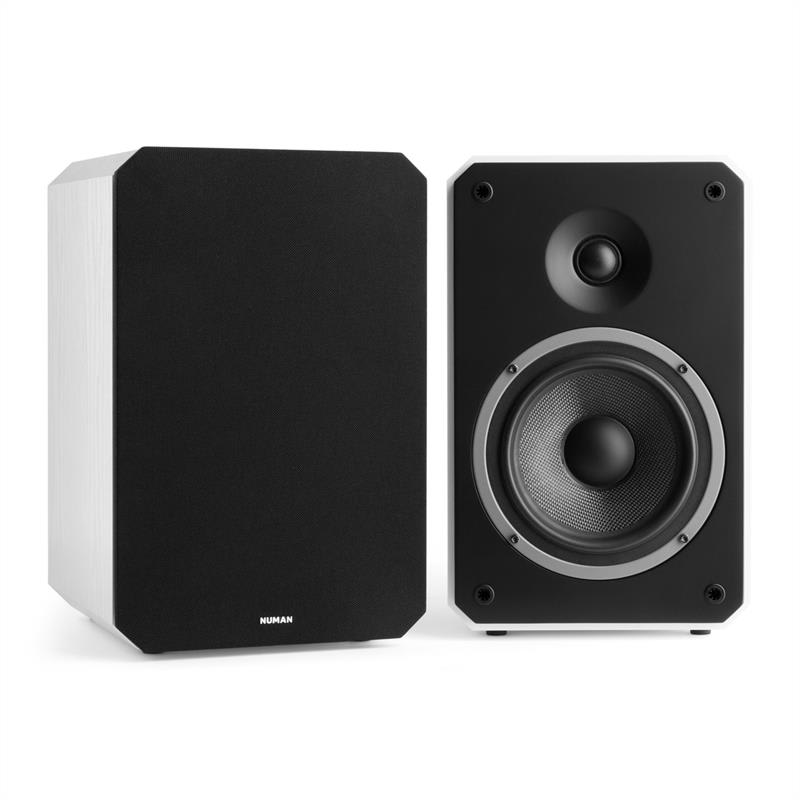 Numan Octavox 702 MKII - dvojcestný regálový reproduktor pár biela