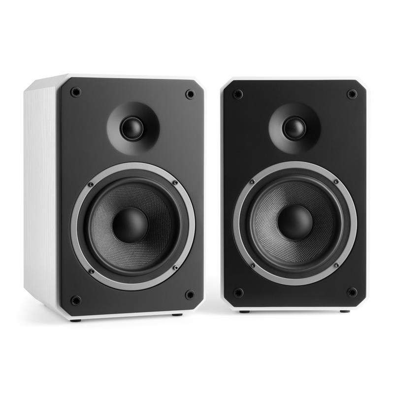 Numan Octavox 702 MKII - dvojcestný regálový reproduktor pár biela – Obrázok 2