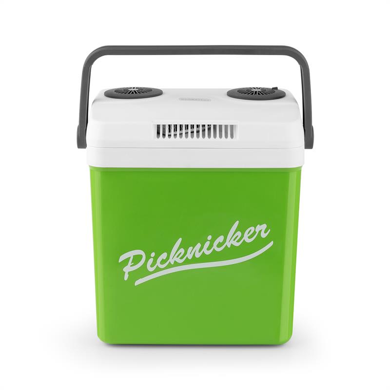 Klarstein Picknicker XL termo chladiaci box 32l A++ AC DC auto zelená – Obrázok 3