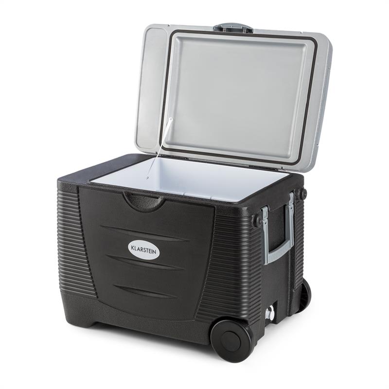 Klarstein Herrenhandtasche, termoelektrický box (chlad/teplo), 45 l, A++, šedý – Obrázok 2