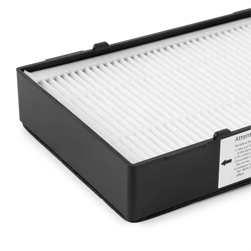 Klarstein Davos HEPA náhradný filter, príslušenstvo pre vzduchový čistič 12.5x32x3.5 cm – Obrázok 3