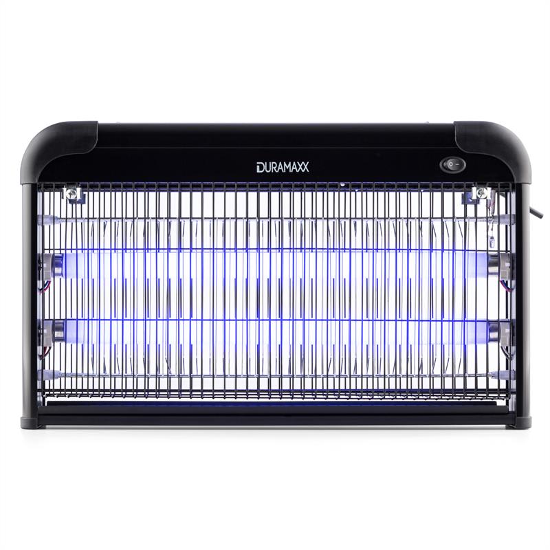 DURAMAXX Mosquito Ex 5000, 30W, čierny, elektrický hubič hmyzu, elektrická mriežka, pasca, 150 m2 – Obrázok 2