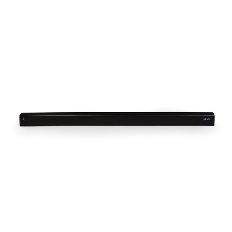 Auna Areal Bar 330 zaoblený bluetooth-soundbar AUX koaxiálny vstup optický vstup 40W RMS čierna farba – Obrázok 2
