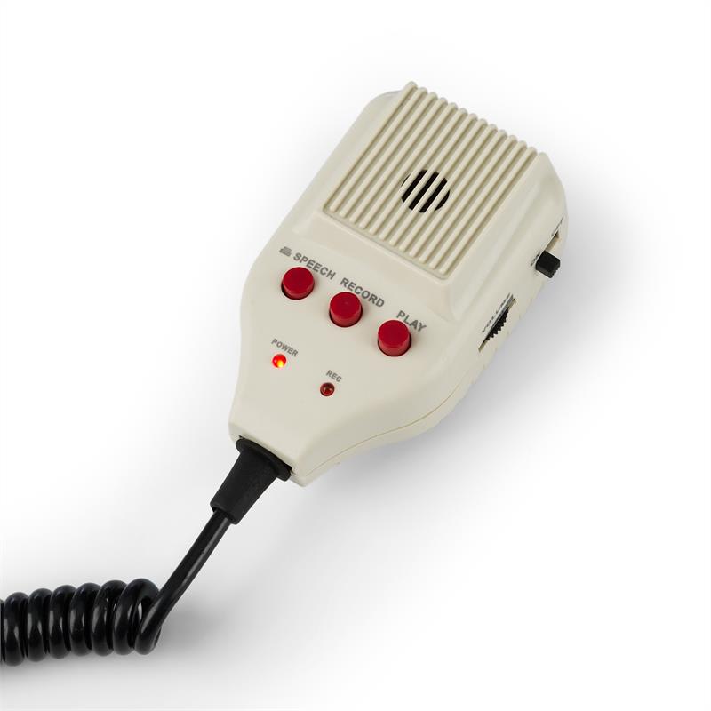 Auna MEGA080USB, megafón, 80 W, MP3 prehrávač, USB, nahrávanie, dosah 700 m, červený – Obrázok 3