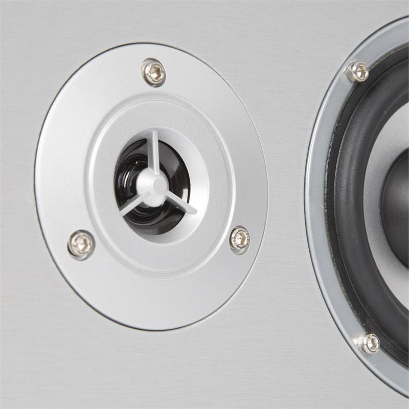 Auna Surround reproduktory set domáce kino 335W RMS strieborný – Obrázok 3