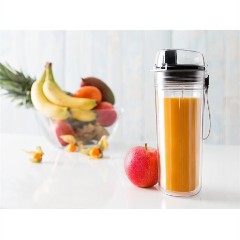 Klarstein Vitwist stojaci mixér 250W 0,45l, smoothie, čierna farba – Obrázok 2