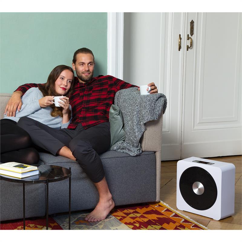 Klarstein HeatPal Bloxx, elektrický ohrievač, 2500 W, ovládanie cez aplikáciu, časovač, prachový filter