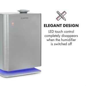 Klarstein Cubix, zvlhčovač vzduchu, ionizátor, 350 ml/h, 5.5 l nádrž, baby režim