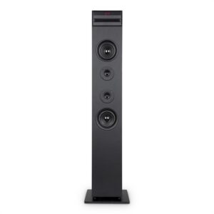 Auna Karaboom CD karaoke zariadenie, bluetooth, MP3, USB nabíjačka, mikrofón, diaľkové ovládanie, čierna farba