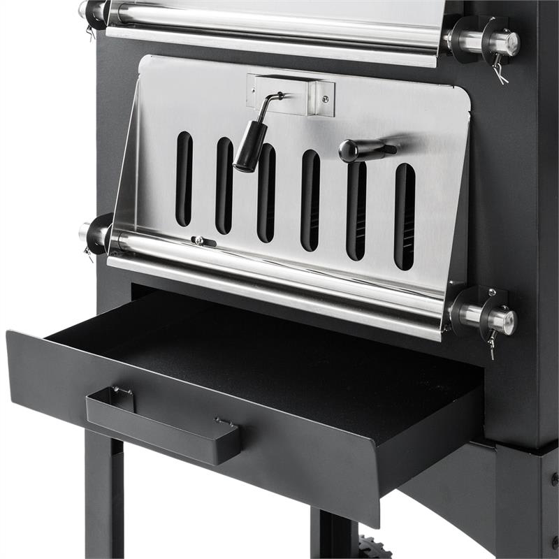 Klarstein Pizzaiolo Perfetto, pec na pizzu, 30,5 x 30,5 cm, pravý kameň, 1.2 mm oceľ, mobilná – Obrázok 4