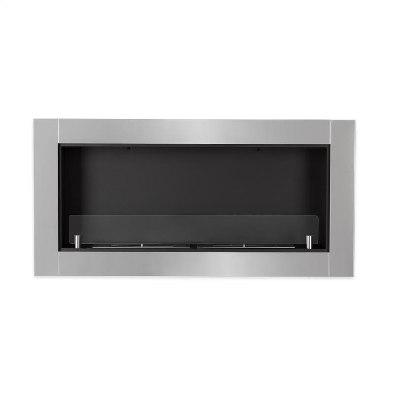 Klarstein Phantasma Modern, etanolový krb, doba horenia 3 h, strieborný – Obrázok 2