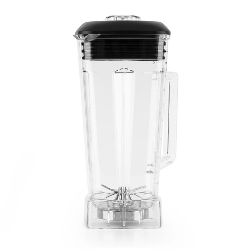 Klarstein Herakles Jar nádoba na mixovanie, plast, priehľadná, BPA-free, čierna farba – Obrázok 3