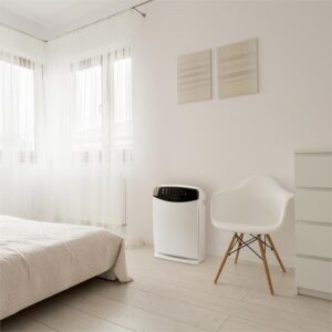 Klarstein Fresh Breeze, čistička vzduchu 5-v-1, ionizátor, UV, zvlhčovač vzduchu, 40 m², biela