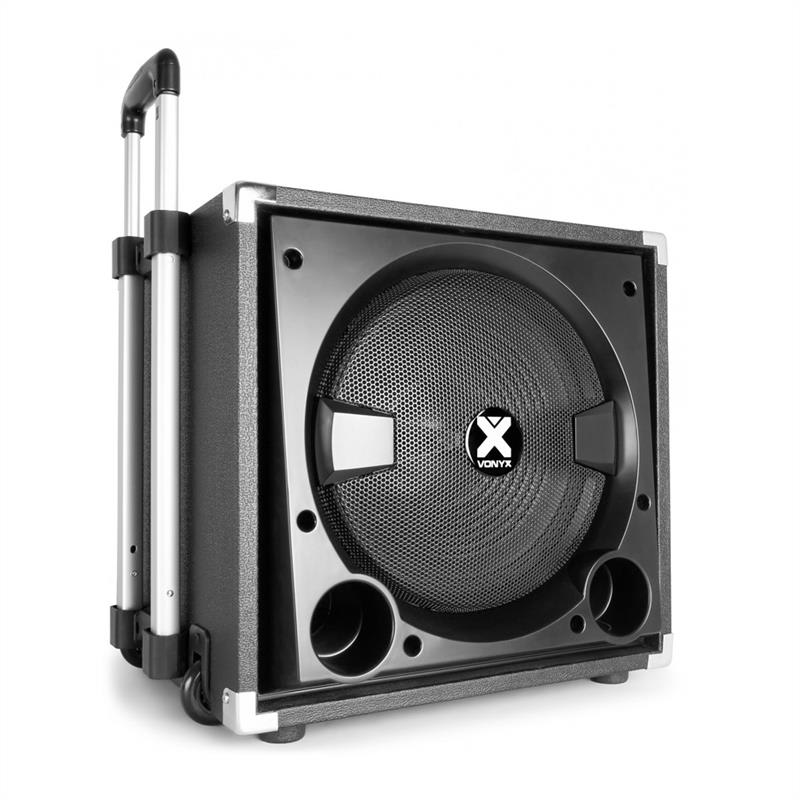 Vonyx VX840BT 2.1, set aktívnych reproduktorov, 15" subwoofer, 2x8" reproduktor, max 900W