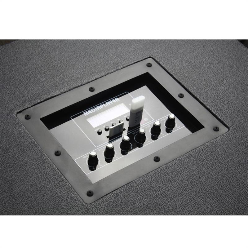 Vonyx VX840BT 2.1, set aktívnych reproduktorov, 15" subwoofer, 2x8" reproduktor, max 900W – Obrázok 2