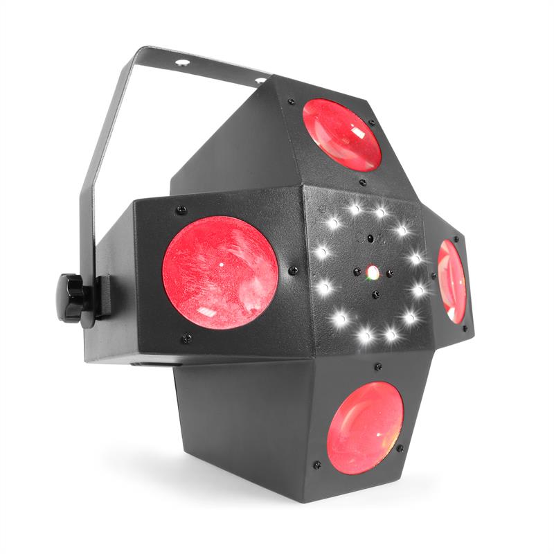 Beamz Multitrix LED 20x 1W RGBWA LEDky DMX alebo stand-alone režim