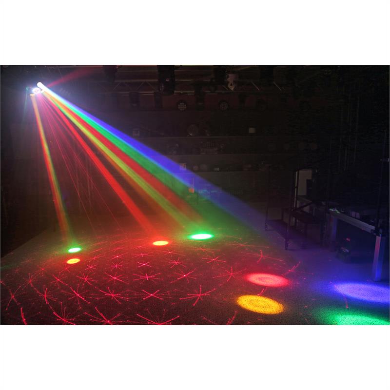 Beamz Multitrix LED 20x 1W RGBWA LEDky DMX alebo stand-alone režim – Obrázok 3