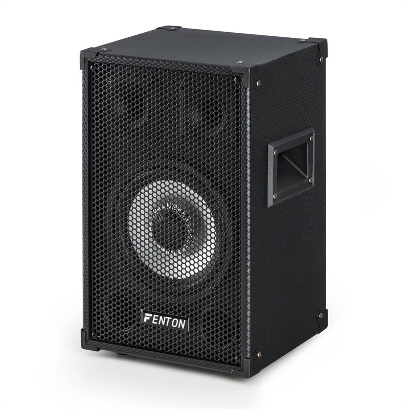 Fenton TL8LED, 3-cestný pasívny reproduktor, RGB LED, 8" woofer 400W, 2 x tweeter – Obrázok 2