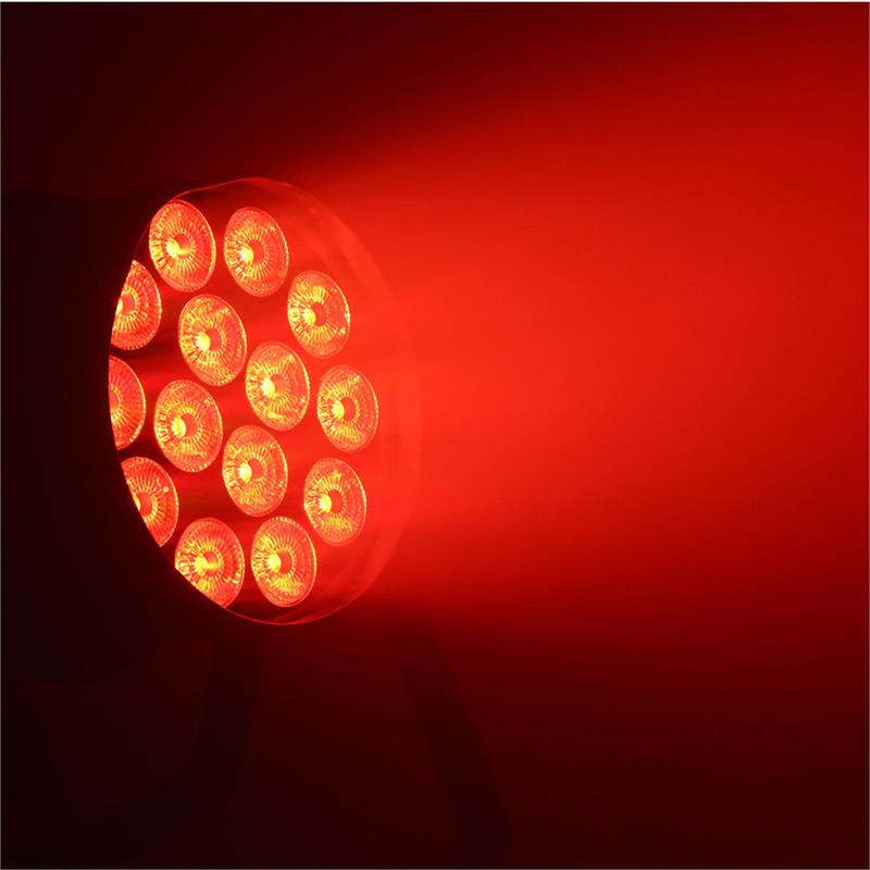 Beamz BPP225 PAR 64, LED reflektor, 6v1 LED diódy, RGBWA-UV, 200 W, čierny – Obrázok 2