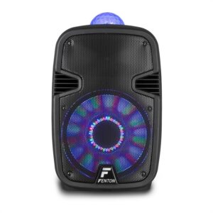 Fenton FT12JB, aktívny reproduktor, 12", 700 W, BT/USB/SD/MP3/AUX-In, LED, jellyball, akumulátor