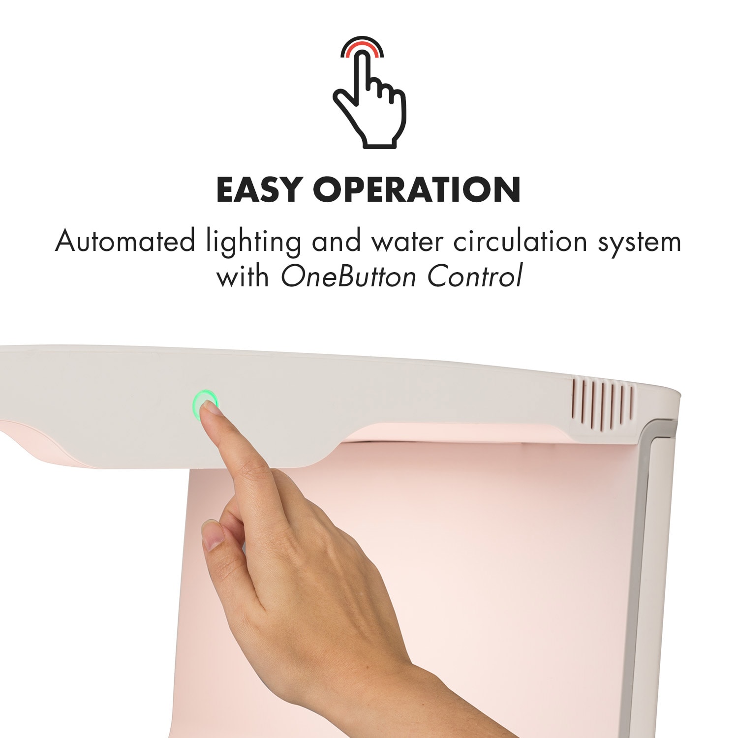 Klarstein GrowIt Farm, inteligentná domáca záhrada, 28 rastlín, 48 W LED, 8 litrov – Obrázok 2
