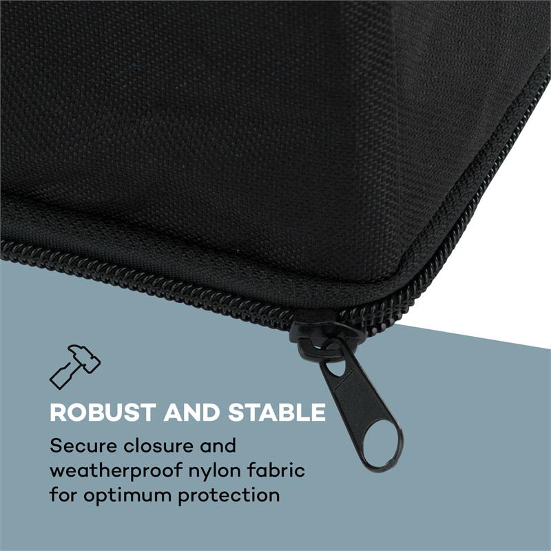 Malone PA Cover Bag 8, ochranný obal na PA reproduktory 20 cm (8"), nylon, čierny – Obrázok 2