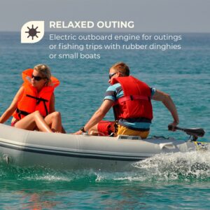 Waldbeck Barracuda 86, elektrický prívesný motor, 86 lbs/1164 W, 24V, 3-krídlová vrtuľa