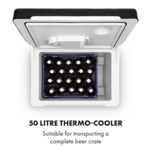 Klarstein BeerPacker Cool/Warm Box 50 litrov AC/DC  Vozík
