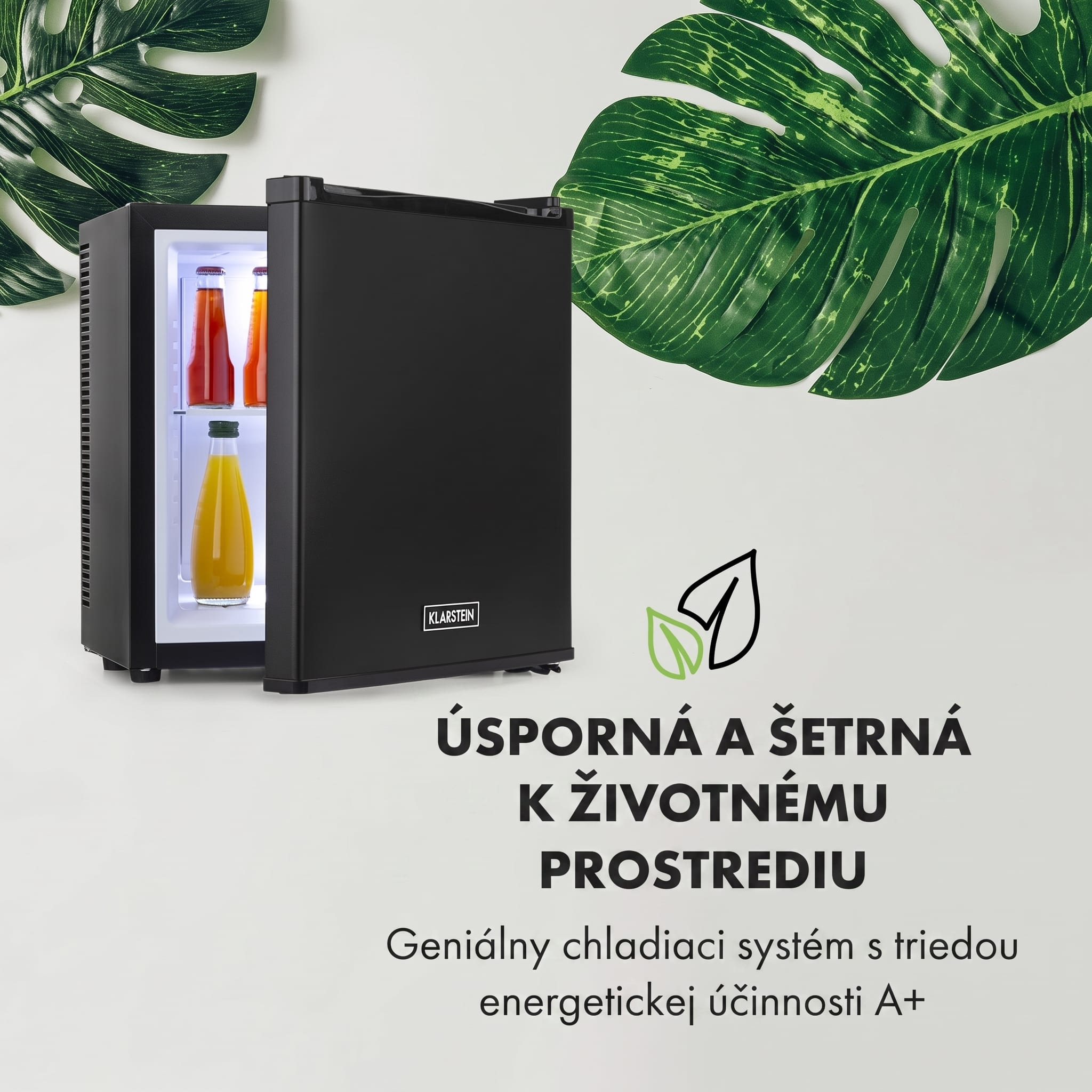 Klarstein Secret Cool, mini chladnička, minibar, 13 l, energet. trieda G, čierna – Obrázok 4