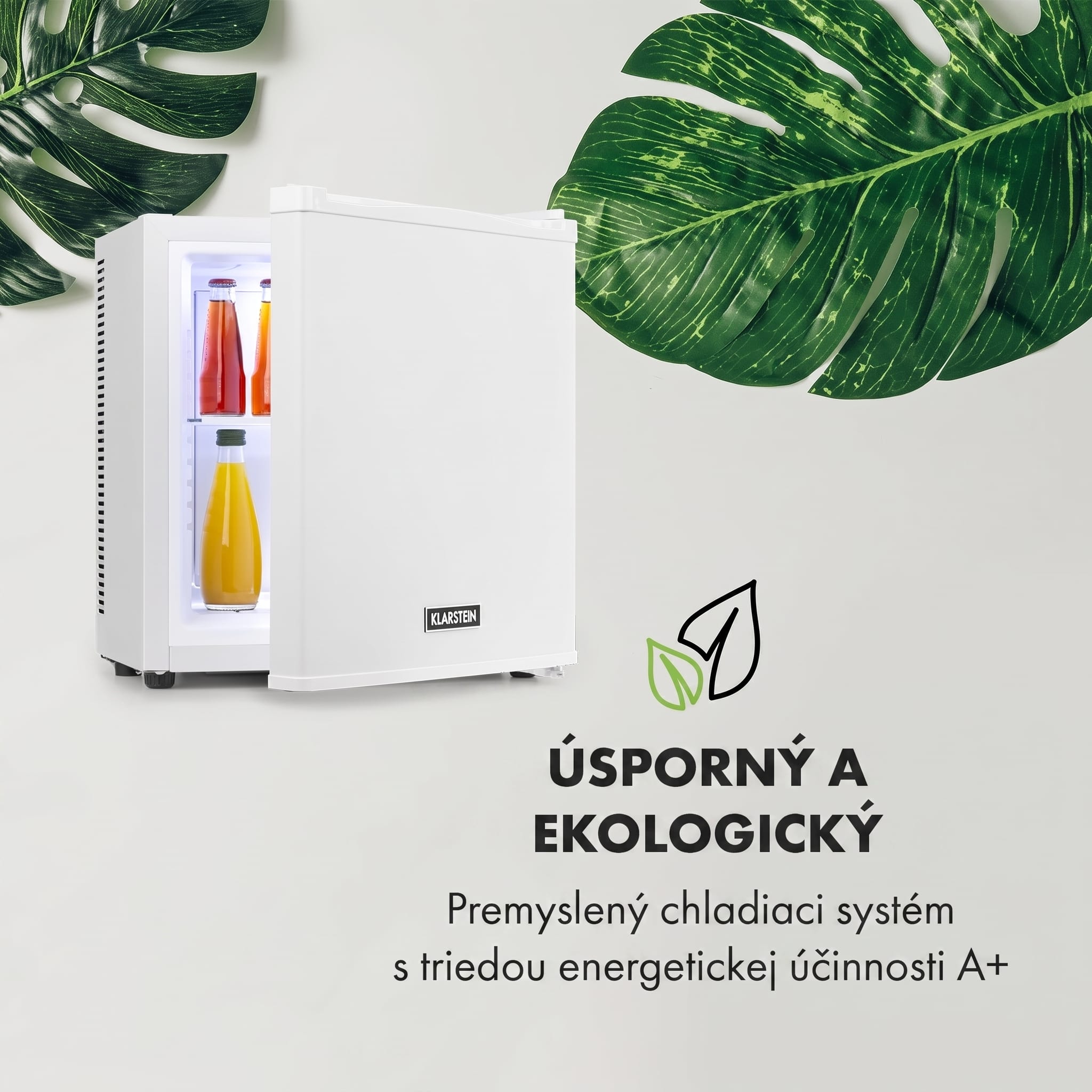 Klarstein Secret Cool, mini chladnička, minibar, 13 l, energet. trieda G biela – Obrázok 4