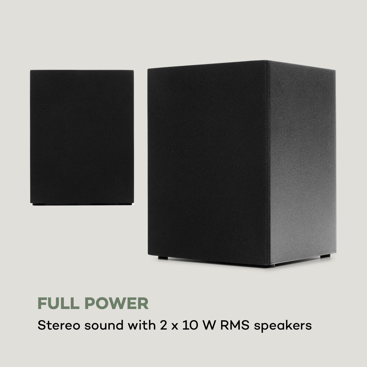OneConcept Streamo, stereo systém s internetovým rádiom, WLAN, DAB+, FM, CD prehrávač, BT, strieborný – Obrázok 4