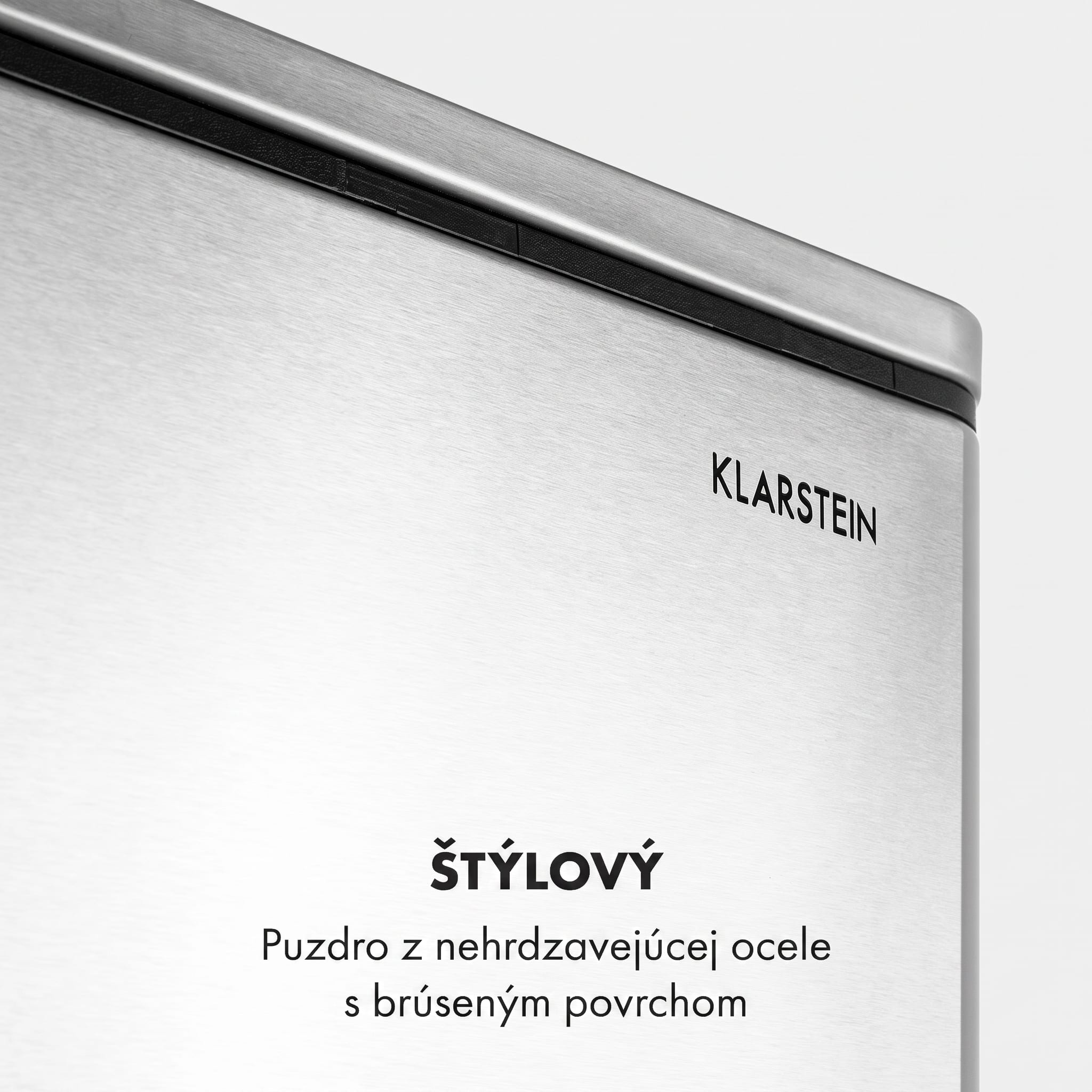Klarstein Grandmaster Trash, pedálový odpadkový kôš, 54 l/3 x 18 l, tichý, PP, ušľachtilá oceľ – Obrázok 3