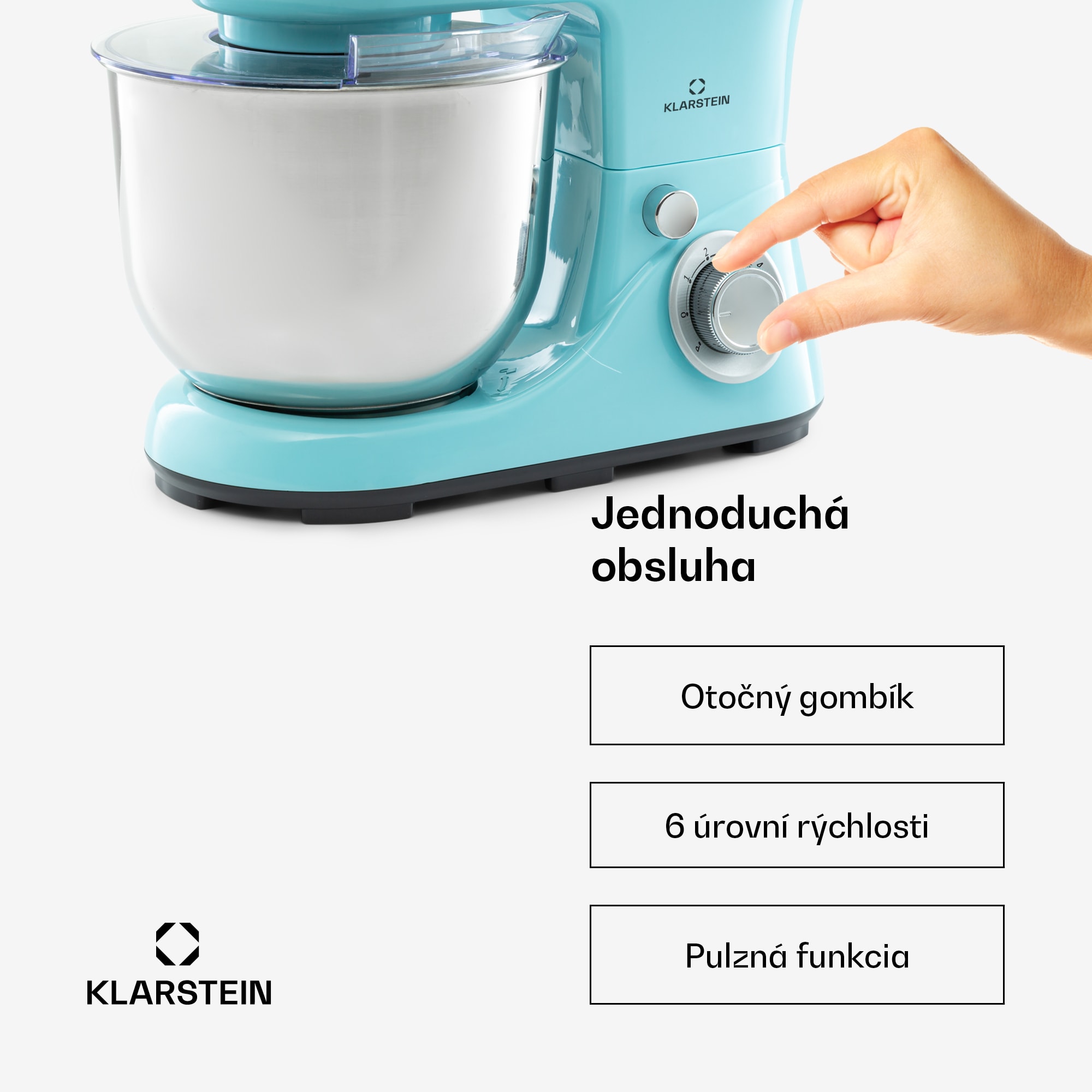 Klarstein Bella Pico 2G, kuchynský robot, 1300 W, 1,7 PS, 6 stupňov, 5 l – Obrázok 4