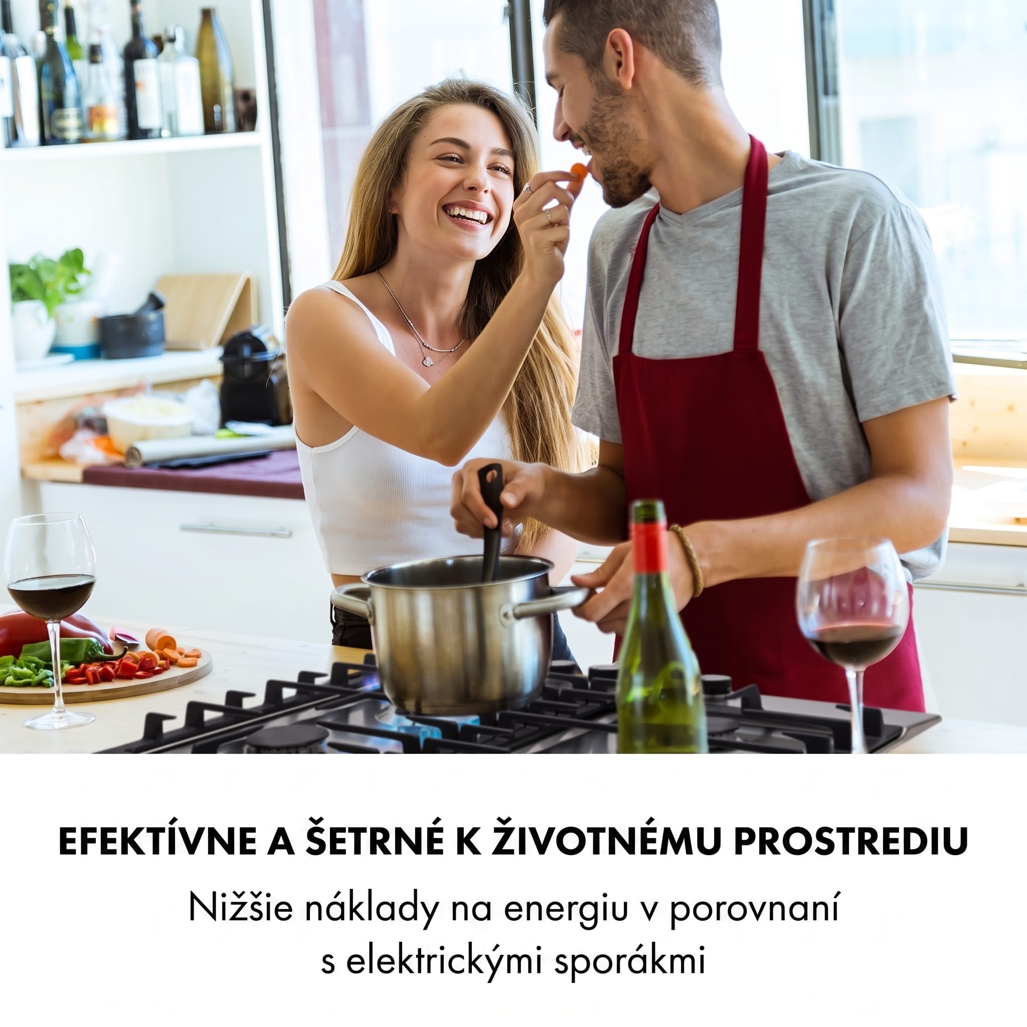 Klarstein Ignito 4 Zonen, plynová varná doska, 4 Sabaf horáky, nehrdzavejúca oceľ, strieborná