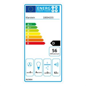 Klarstein Simplica, digestor, 52 cm, vstavaný, 440 m³/h, LED, nehrdzavejúca oceľ