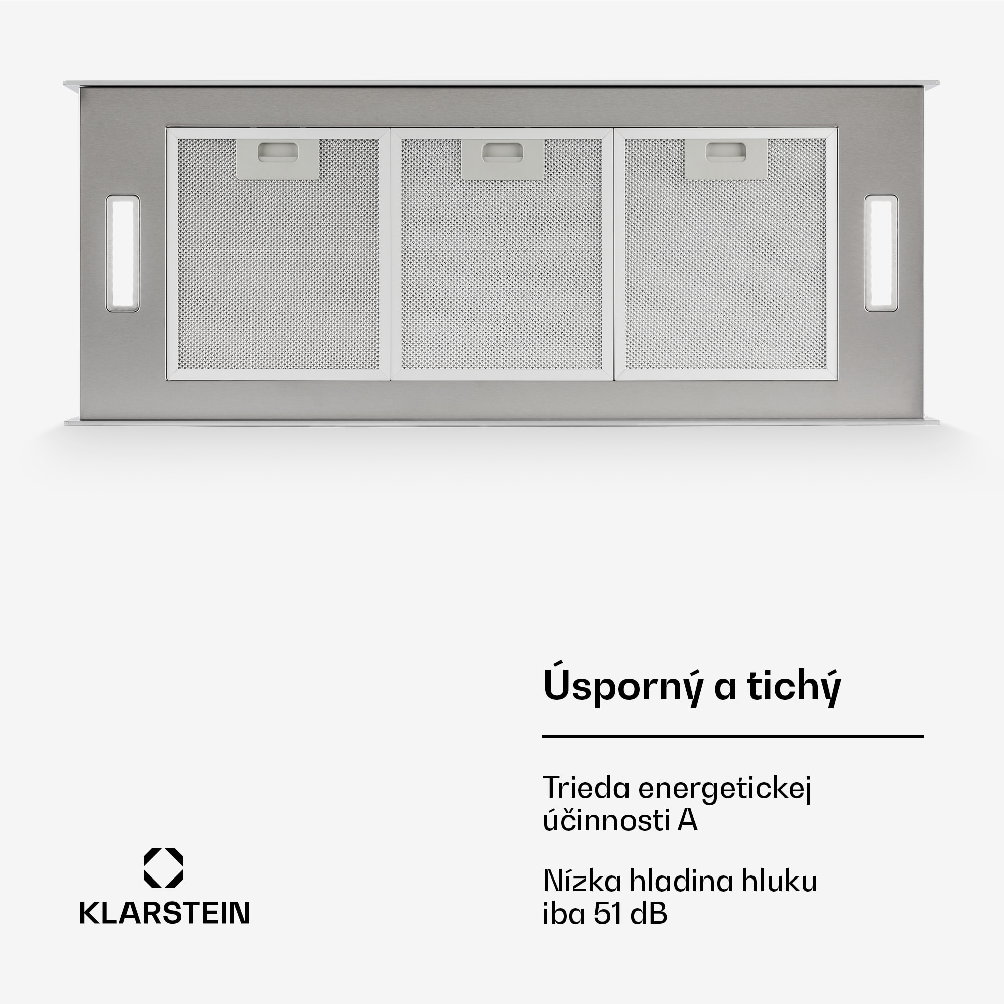 Klarstein Kronleuchter XL ostrovná digestorová kapucňa 90 cm recirkulácia 577 m³/h LED dotyk biela – Obrázok 4
