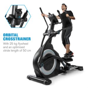 Capital Sports Helix Star UP, krosový trenažér, remeňový pohon, 25 kg zotrvačník