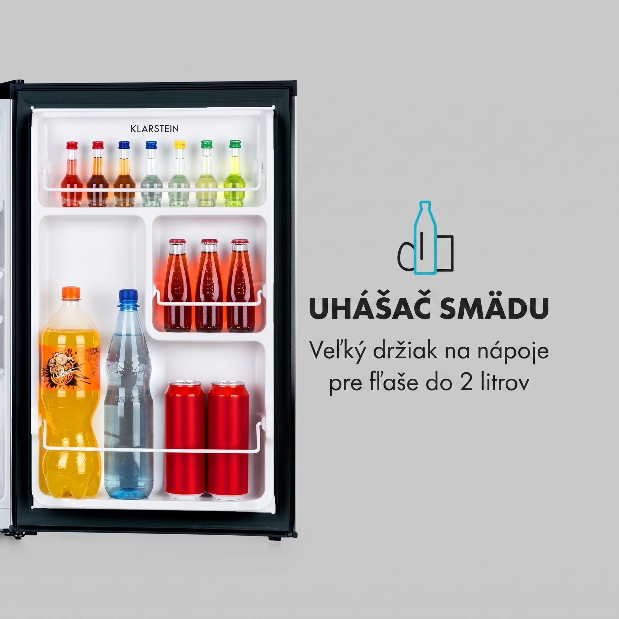 Klarstein Delaware, mraziaci priečinok 4 l, energet. trieda E, kompresné chladenie – Obrázok 4