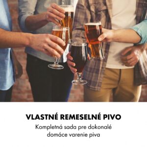 Klarstein Brauheld Pro, sladový kotol, 30 l, 2500 W, 30 – 100 °C, obehové čerpadlo, nehrdzavejúca oceľ